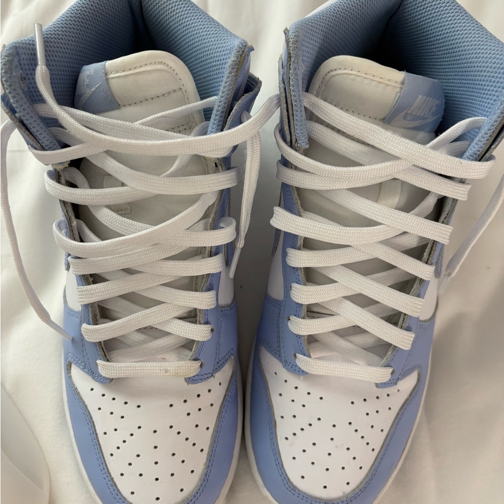 Nike Womens' High-Top Sneakers in Aluminum - Picture 7 of 8